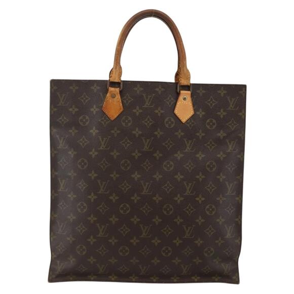 LOUIS VUITTON Monogram Sac Plat Hand Bag M51140 - Picture 3 of 11